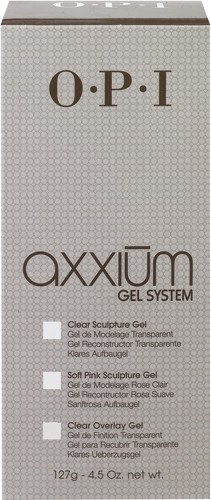 Гелевые системы для наращивания ногтей:  OPI -  Скульптурный гель OPI Axxium Sculpture Gel Clear прозрачный (127 гр)