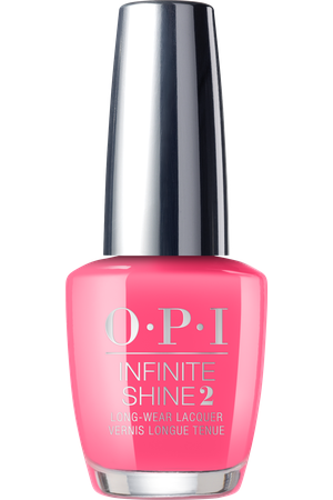 Стойкие покрытия для ногтей:  OPI -  Лак для ногтей Infinite Shine NEONS ISLN72  V-I-Pink Passes