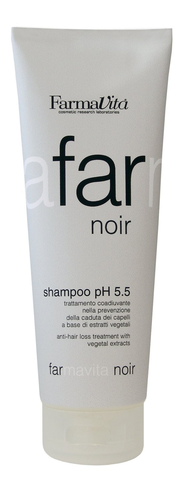 Шампуни для волос:  FarmaVita -  Специальный шампунь для мужчин против выпадения волос FarmaVita Noir Shampoo pH 5.5 (250 мл) (250 мл)