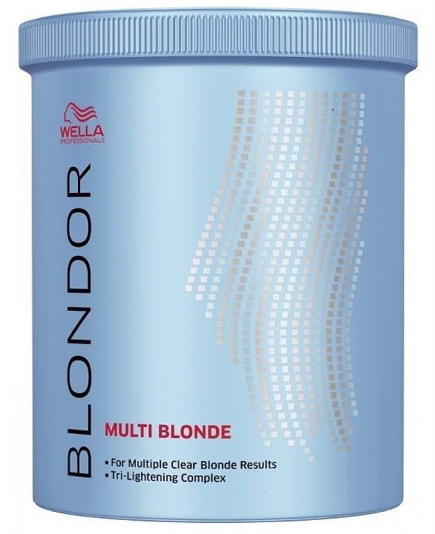 Осветлители для волос:  Wella Professionals -  Mягкий блондирующий порошок Multi Blonde Powder (800 гр. мл)