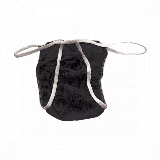Одноразовые изделия:  One Touch -  Трусы бикини мужские спандбонд Черный 25 шт/упк