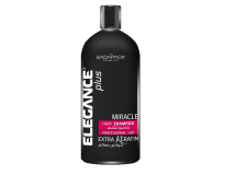  ELEGANCE  -  Шампунь для волос всех типов с кератином Hair Shampoo Miracle “Elegance plus” (1000 мл)
