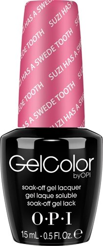 Гель-лаки для ногтей:  OPI -  GELCOLOR гель-лак GCN46  Suzi Has Swede Tooth  (15 мл)