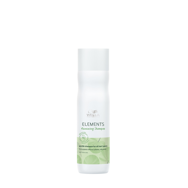 Шампуни для волос:  Wella Professionals -  Обновляющий шампунь для всех типов волос Elements Renewing Shampoo (250 мл)