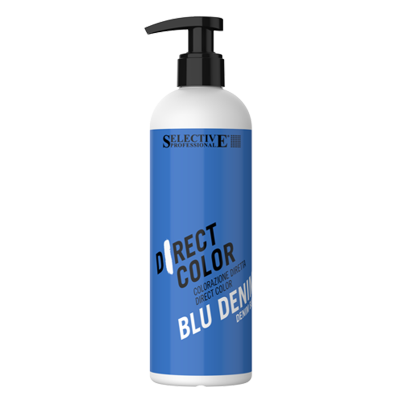Оттеночные красители:  SELECTIVE PROFESSIONAL -  Ухаживающая краска Direct Color denim blue (300 мл)