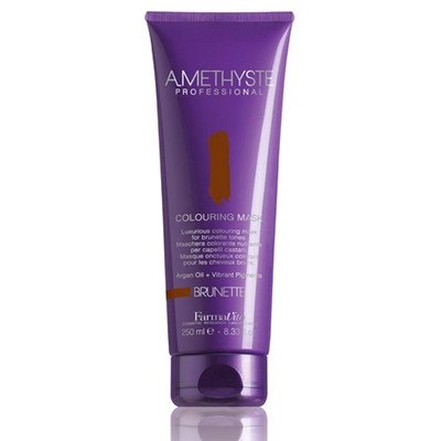 Маски для волос:  FarmaVita -  Оттеночная маска для коричневых оттенков AMETHYSTE COLORING MASK BRUNETTE (250 мл)