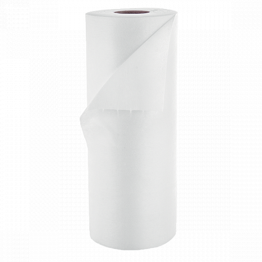 Антисептики, салфетки и перчатки:  One Touch -  Салфетка-ролик 30х40 см (100шт) Комфорт спанлейс белый